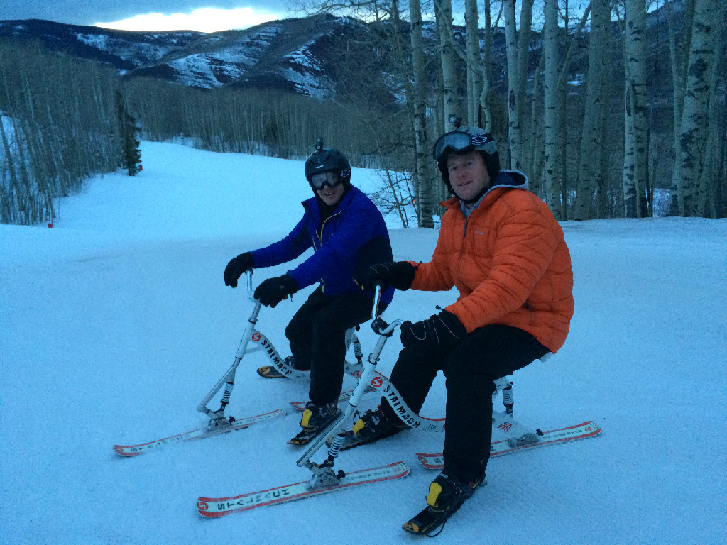 Ski Biking At Vail - First Light Sports