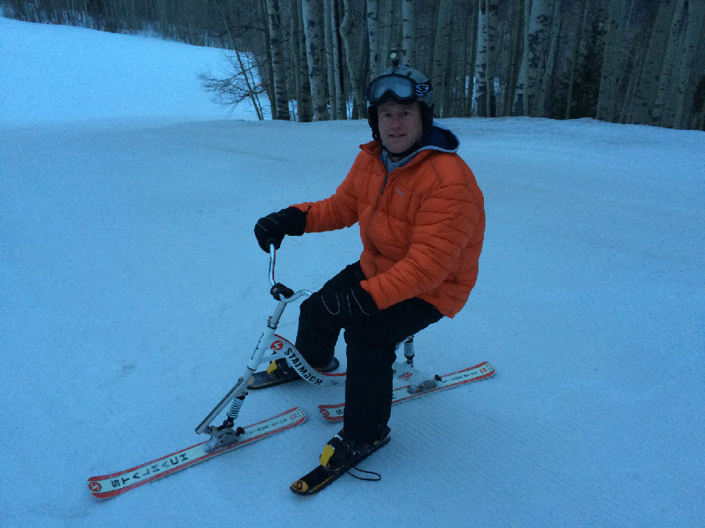 Ski Biking at Vail - First Light Sports